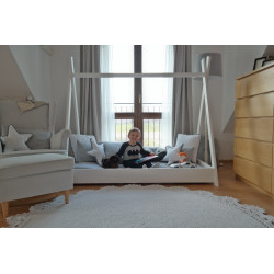 Completo letto tenda Tipi 160x80cm + materasso Eco